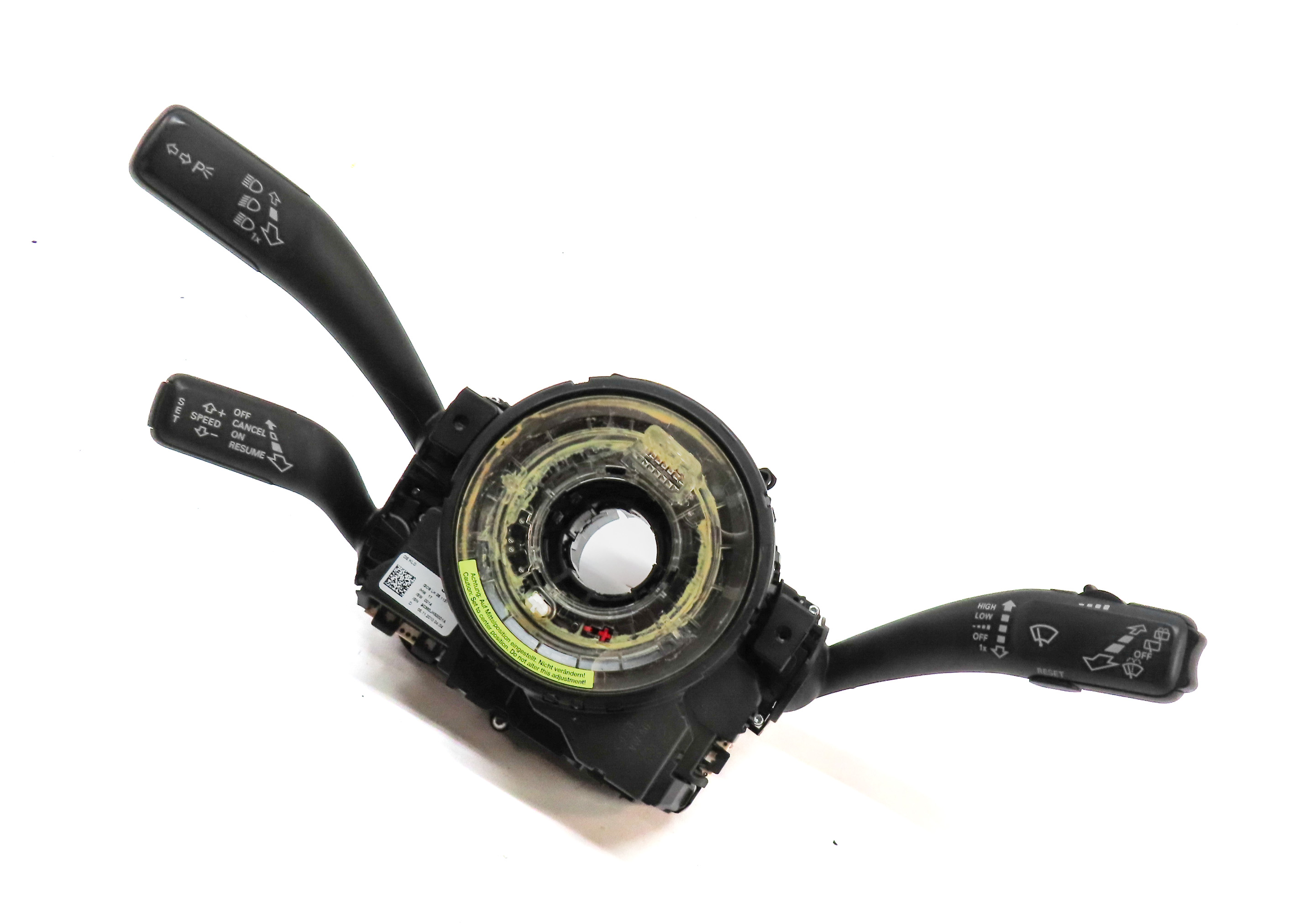 09-12 AUDI Q5 (B8 8R) STEERING COLUMN BLINKER WIPER CRUISE COMBINATION SWITCH — exact item pictured